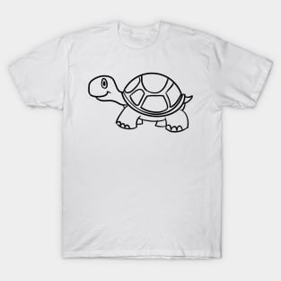 Stick figure turtle T-Shirt